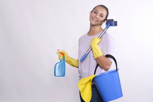 Clearing furniture and household items from an E1 flat