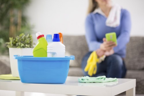 Thorough kitchen and bathroom move-in cleaning in E1