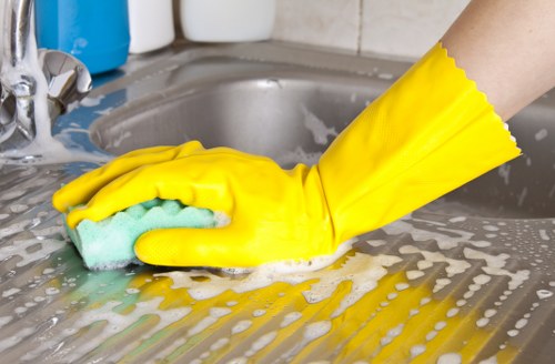 Clean oven and kitchen appliance maintenance in E1
